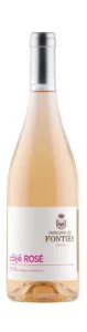 Bouteille de vin rosé Côté Rosé 2022 IGP Pays d’Oc du Domaine de Fontiès
