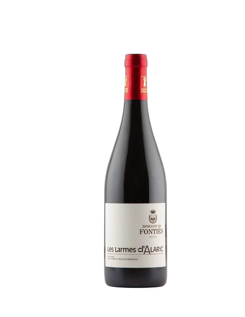 Bouteille de vin rouge Les Larmes d’Alaric – Domaine de Fontiès